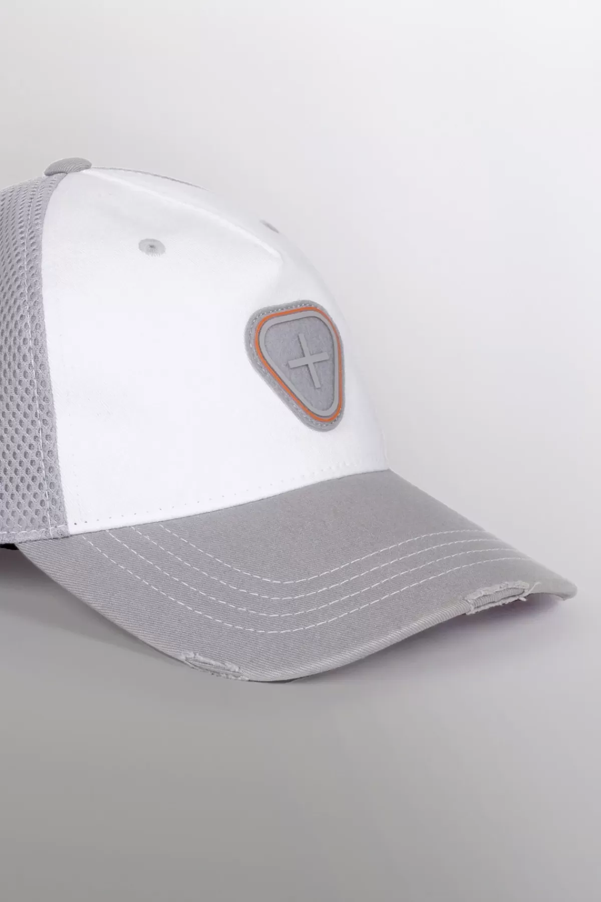 Casquette effet usé avec logo en silicone Billy Vintage>Gertrude Fashion
