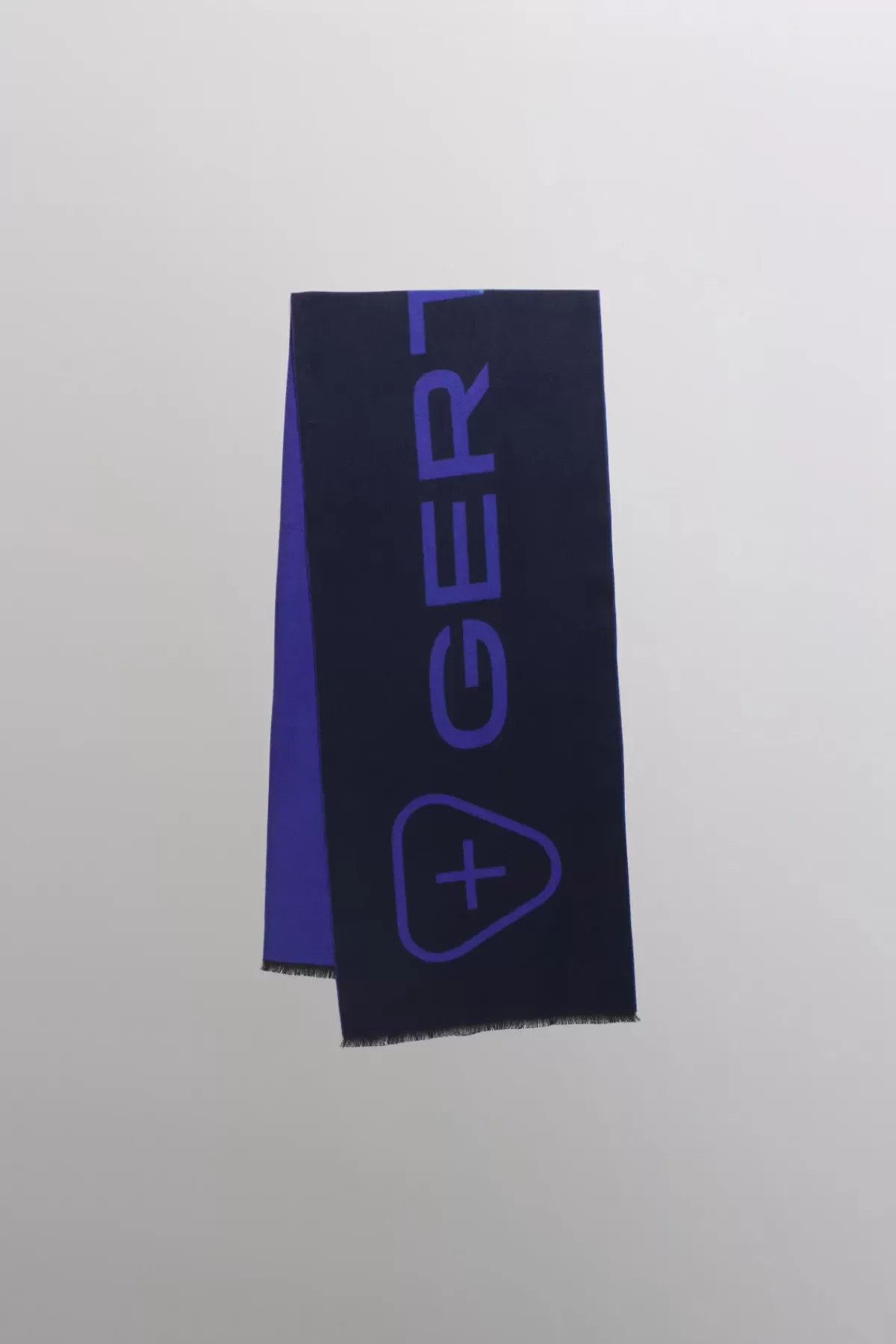 Écharpe unisexe en maille jacquard bicolore Mathilde>Gertrude Discount