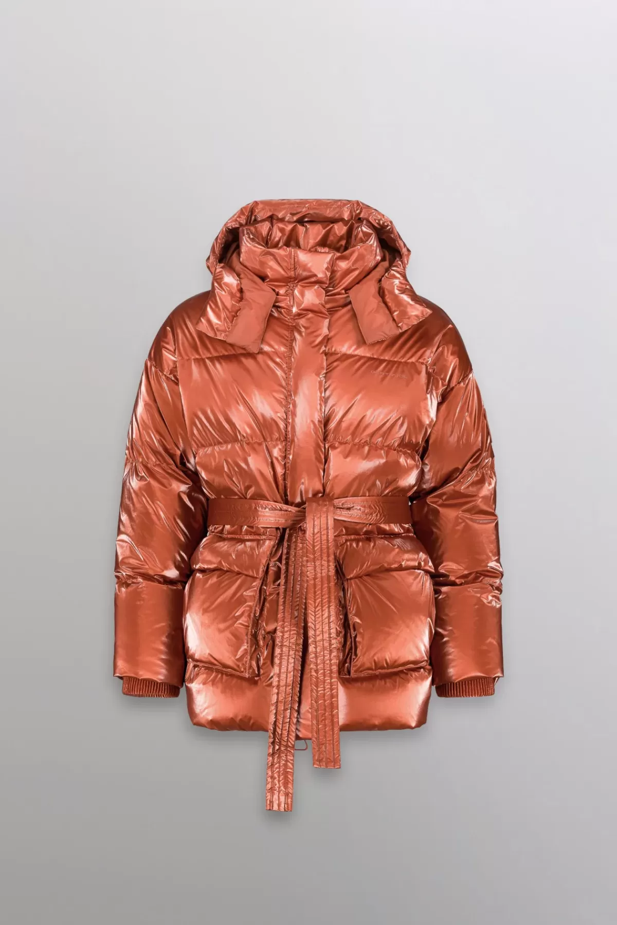 Doudoune oversize ceinturable en nylon brillant Manie Bright>Gertrude New