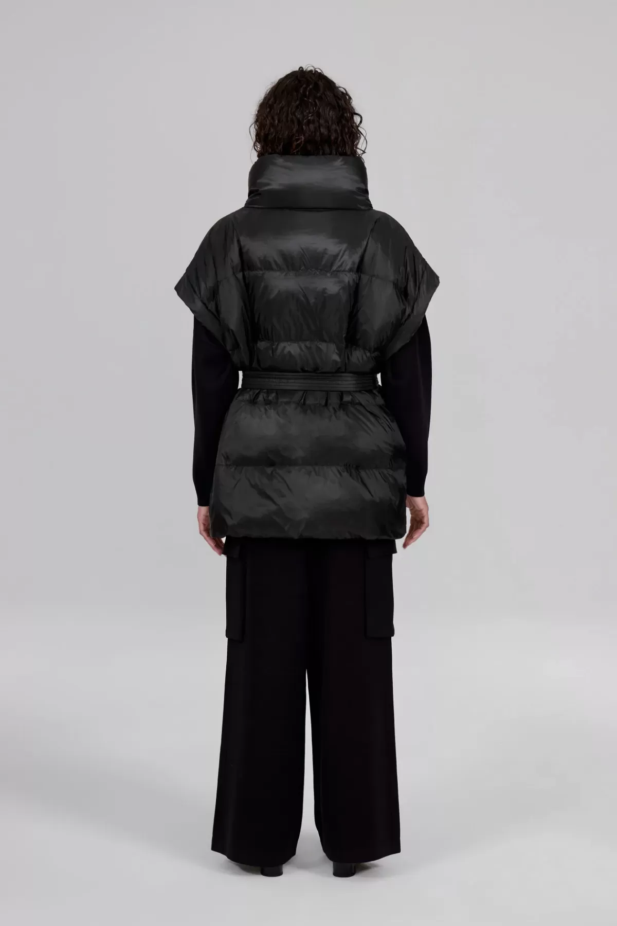 Doudoune sans manches oversize en nylon ripstop Gaia>Gertrude Best