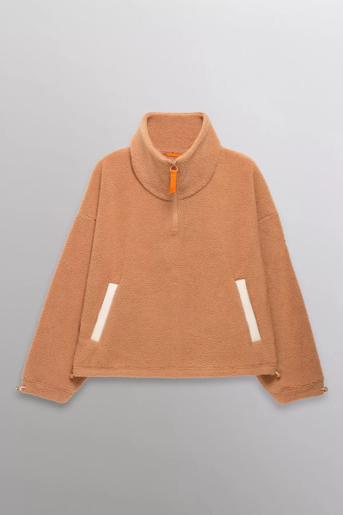 Pull camionneur col zippé en sherpa Lucille>Gertrude Best Sale