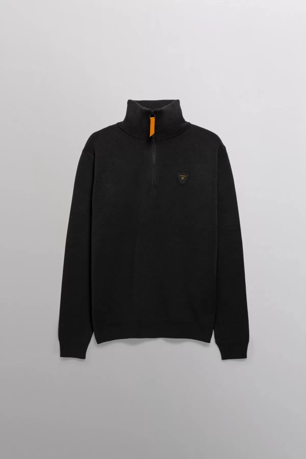 Pull col montant zippé Lewis Patch>Gertrude Shop