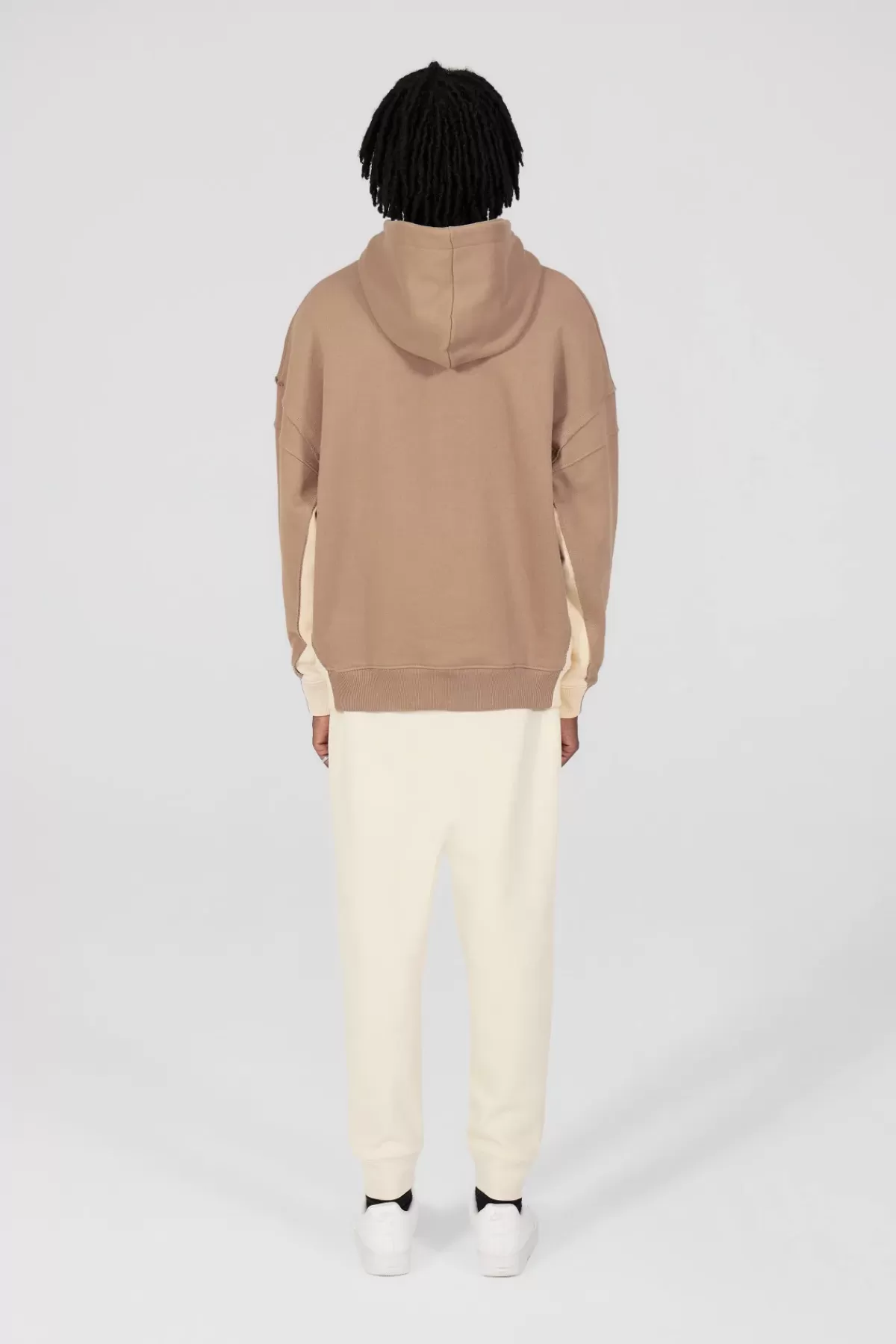 Sweat à capuche bicolore unisexe Austen>Gertrude Flash Sale