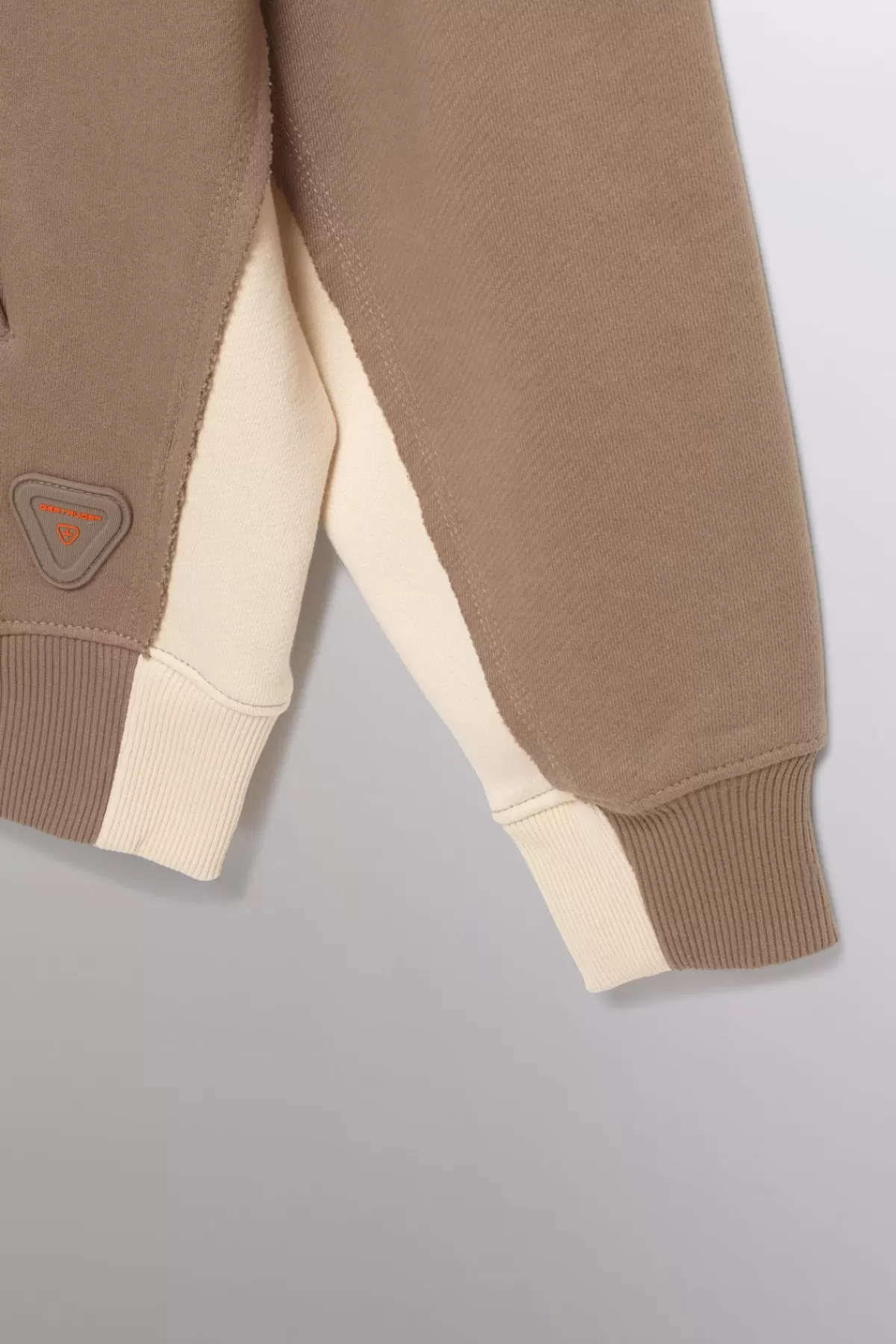 Sweat à capuche bicolore unisexe Austen>Gertrude Flash Sale