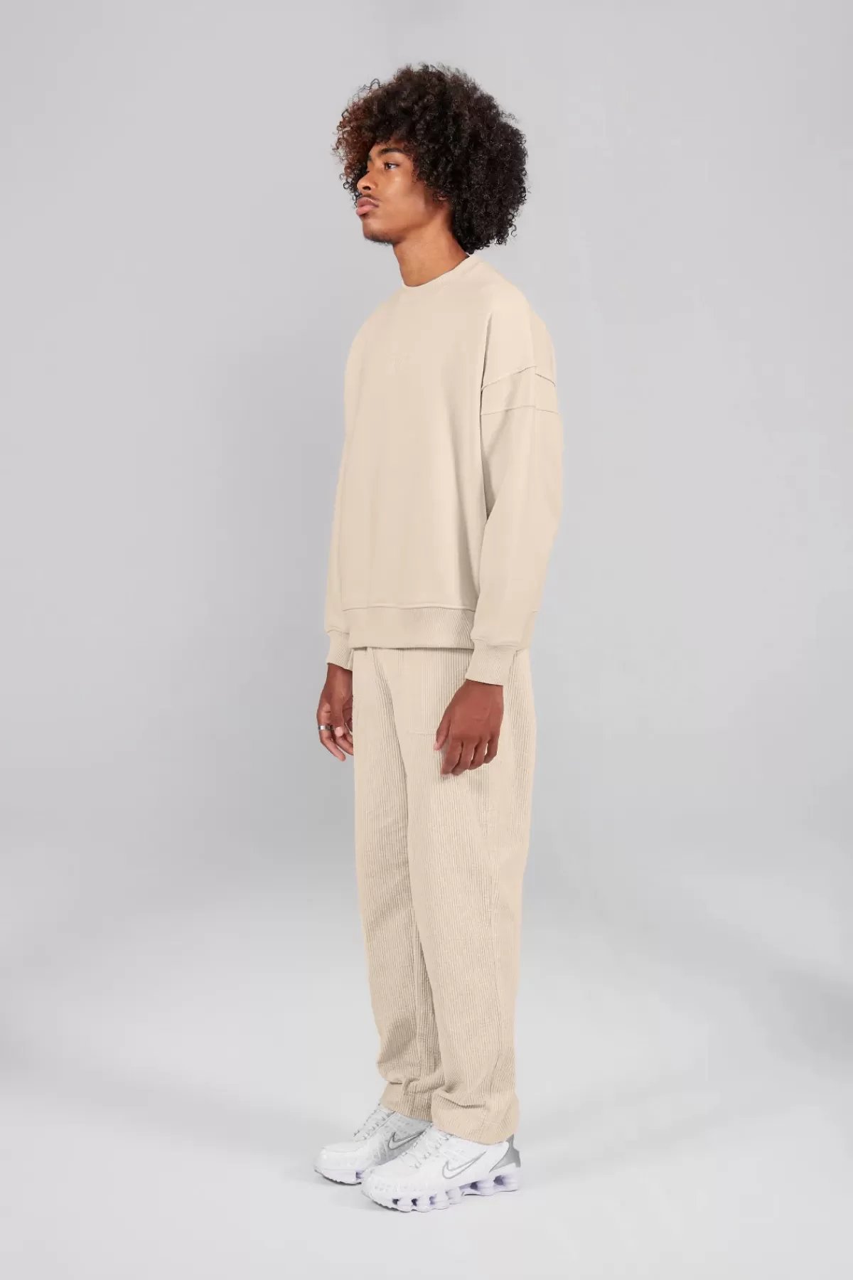 Sweat col rond bicolore unisexe Stan>Gertrude Outlet