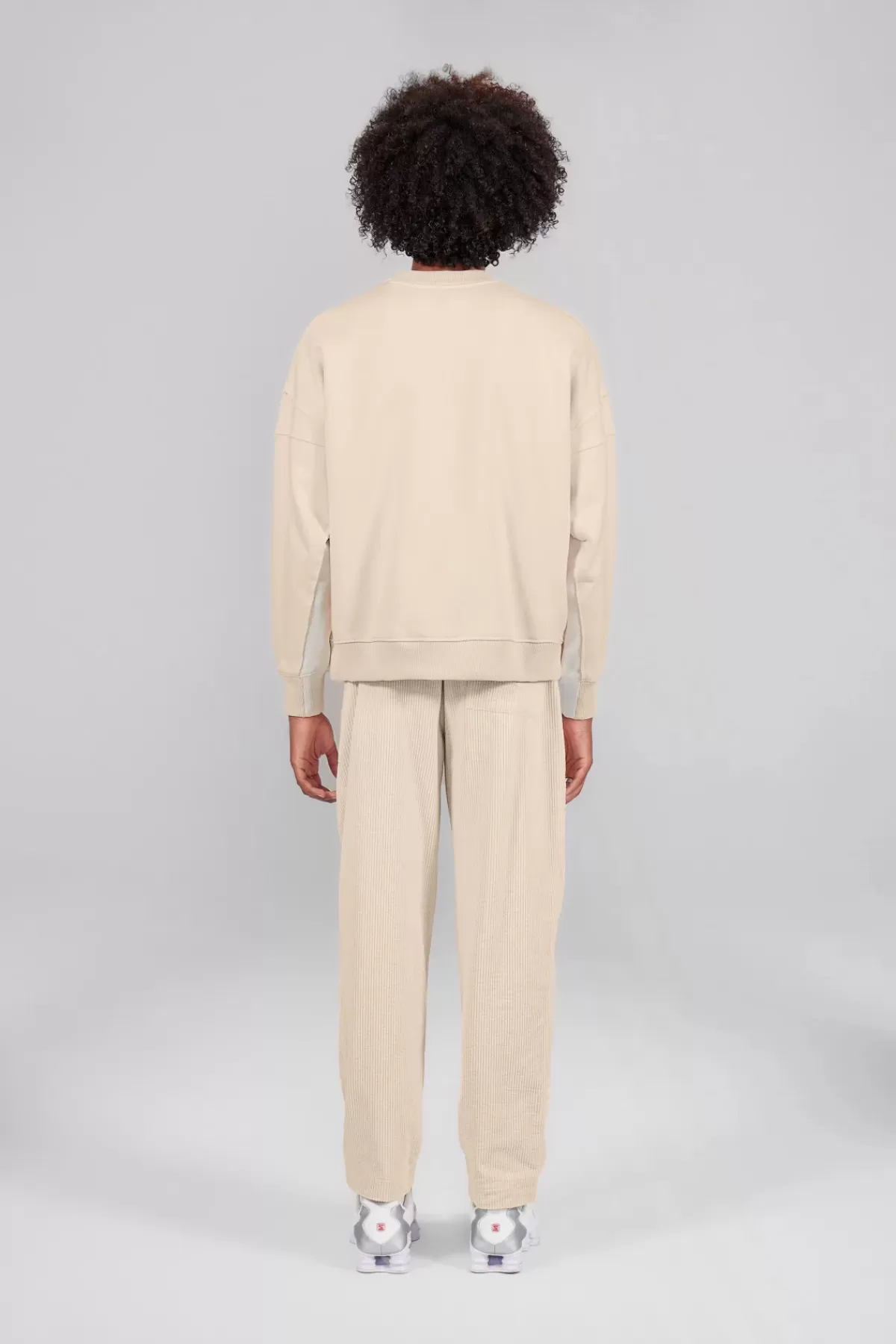 Sweat col rond bicolore unisexe Stan>Gertrude Outlet