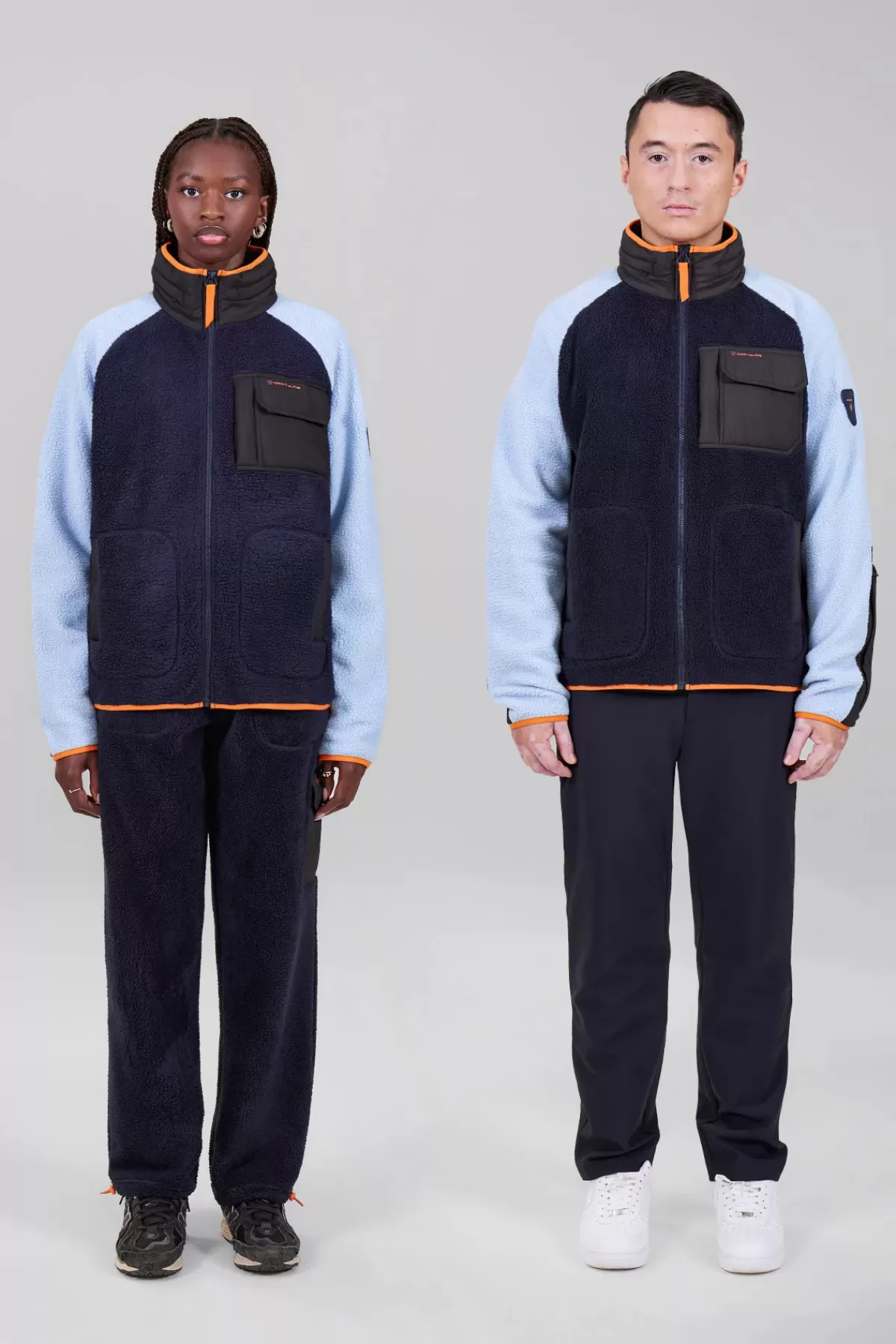 Veste en sherpas bicolore Ramzi>Gertrude Outlet