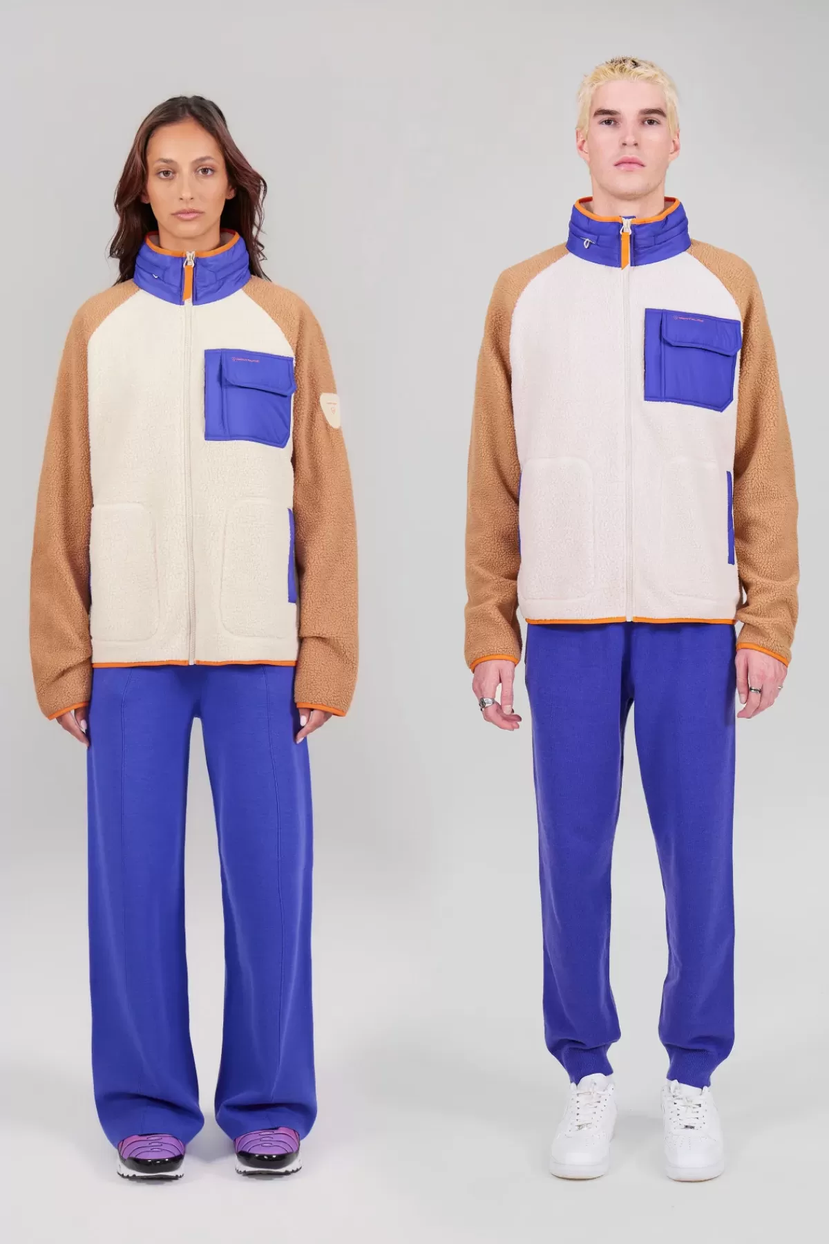 Veste en sherpas bicolore Ramzi>Gertrude Cheap