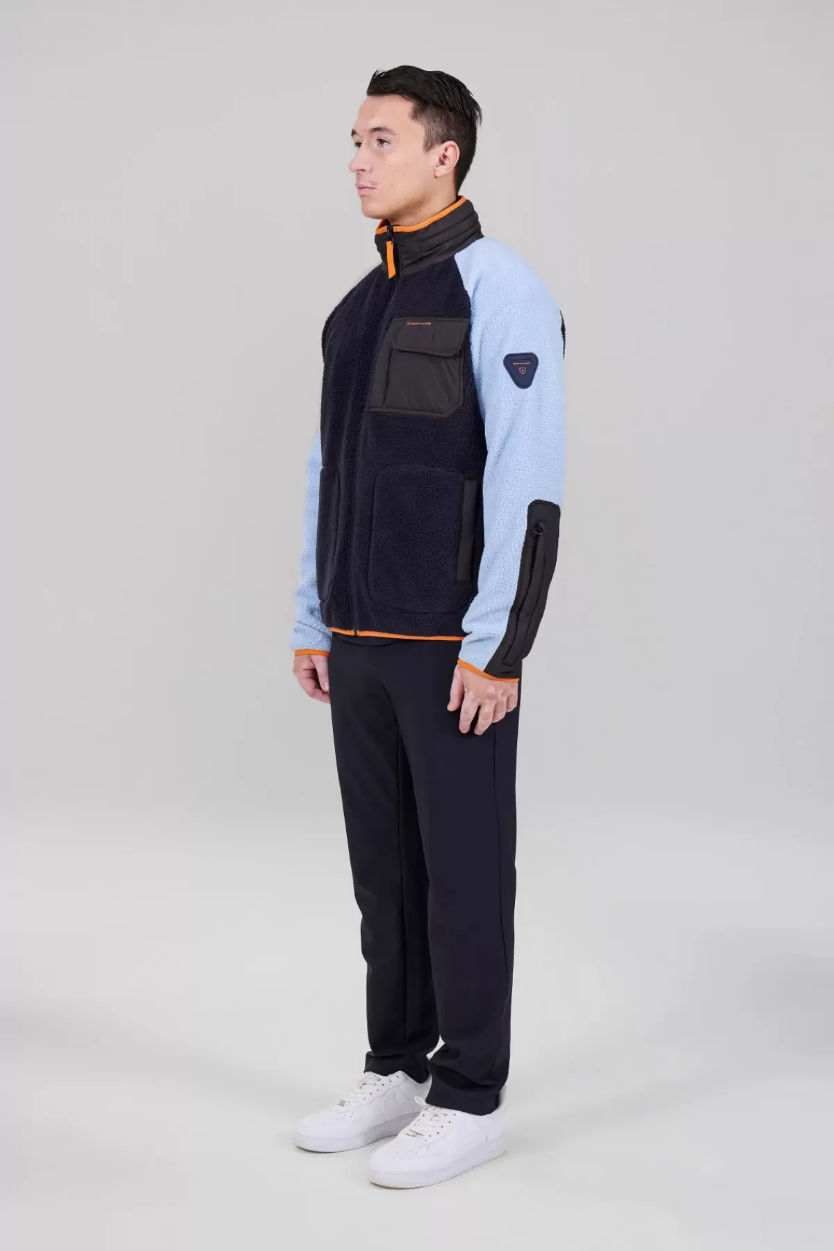 Veste en sherpas bicolore Ramzi>Gertrude Outlet