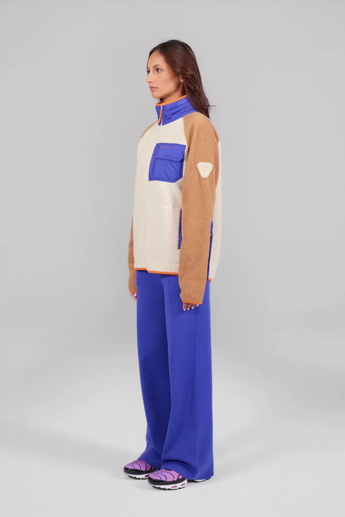 Veste en sherpas bicolore Ramzi>Gertrude Cheap