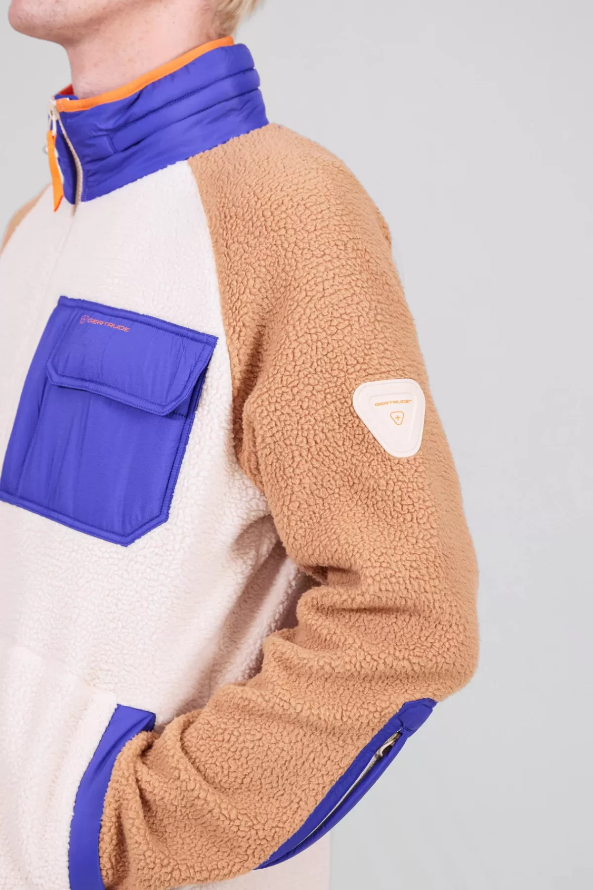 Veste en sherpas bicolore Ramzi>Gertrude Cheap